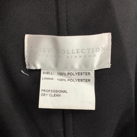 NEW! Dessy Collection Size 4 Strapless Sweatheart Chiffon Dress $284 msrp !24-1 - Picture 5 of 10